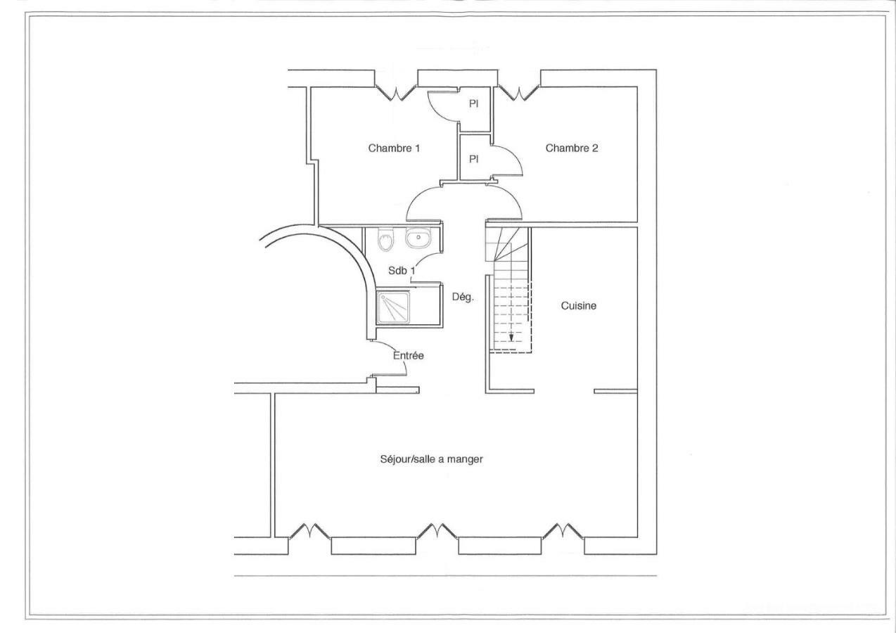Duplex 120M2 Central Comedie Corum Climatisation Parking Montpellier Luaran gambar